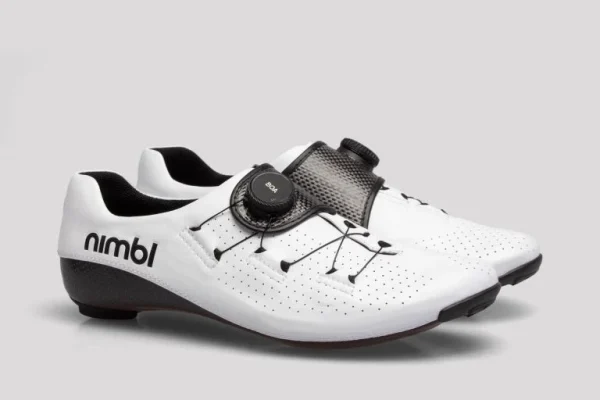Nimbl 'Feat Ultimate' - White (3 Bolt) original black strap